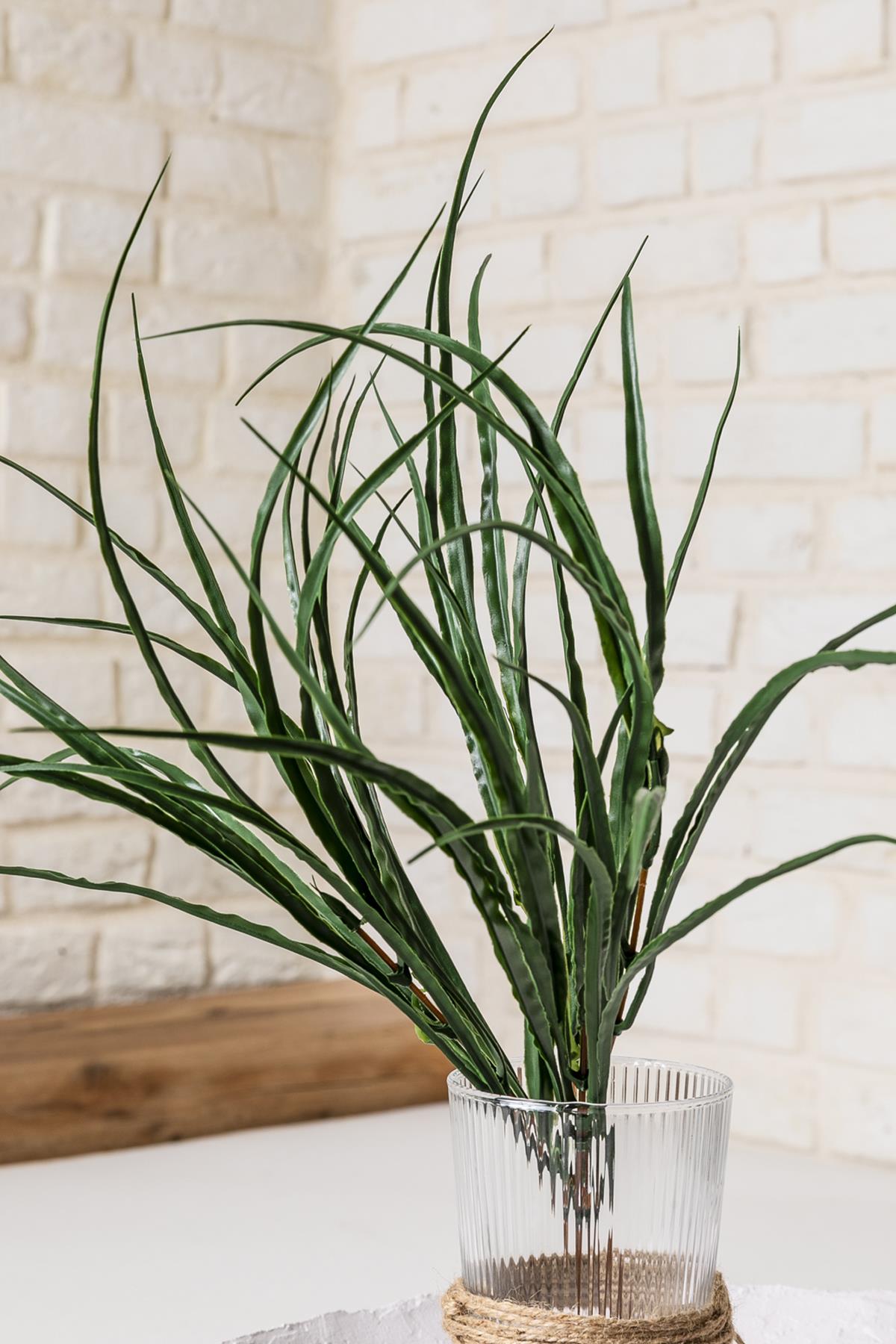 Yapay Saz Demeti Yeşil 40 Cm 10 Dal(Uv)