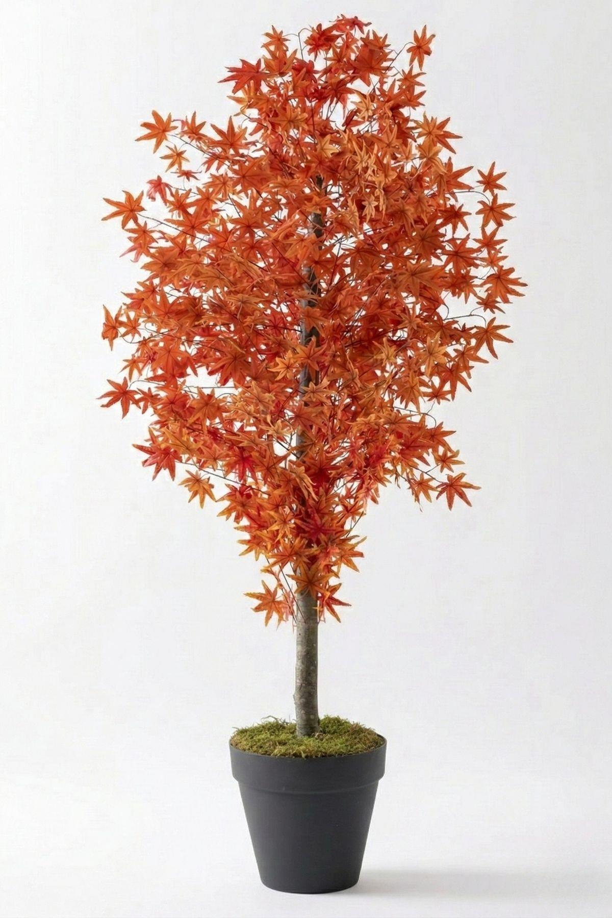 Yapay Sonbahar Ağacı Kırmızı