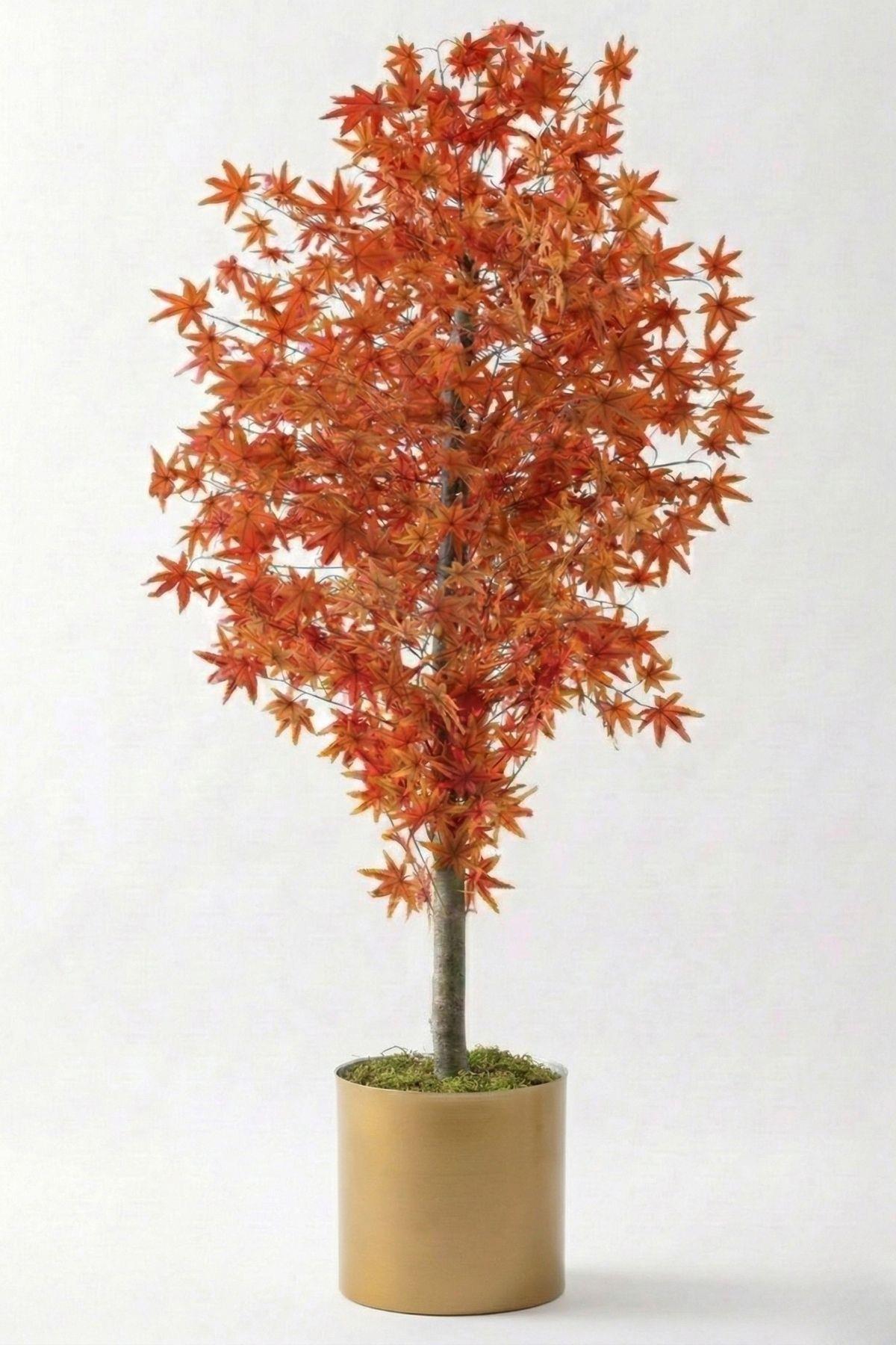 Yapay Sonbahar Ağacı Kırmızı