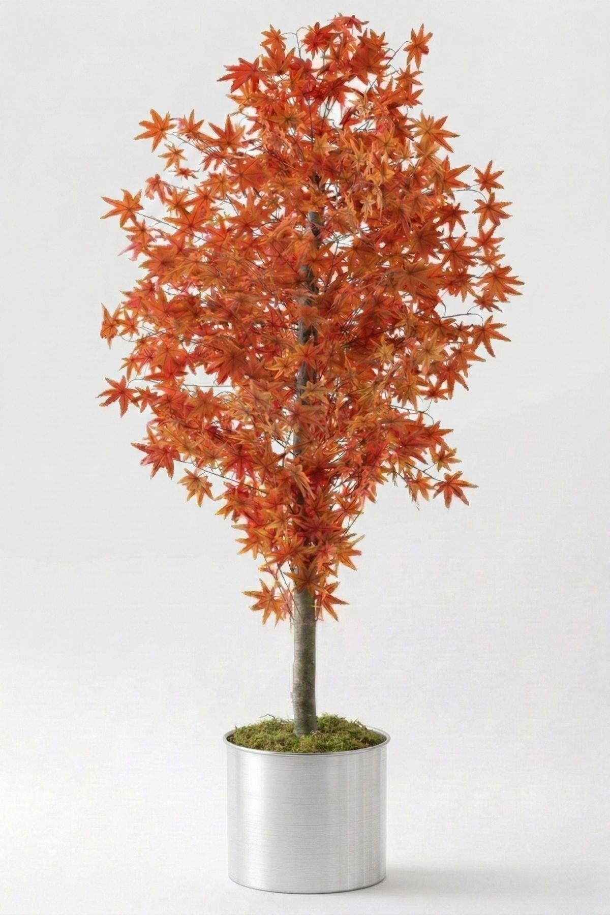 Yapay Sonbahar Ağacı Kırmızı