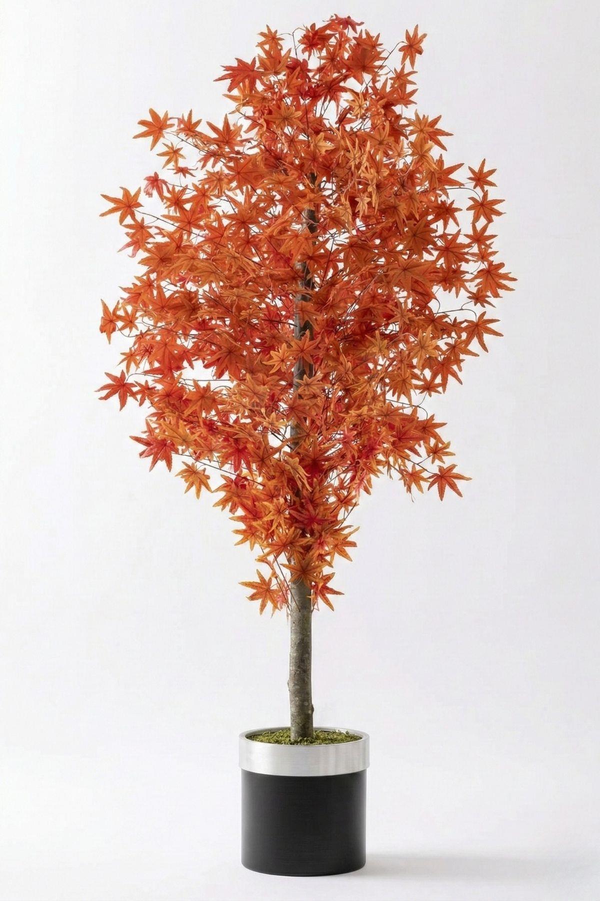 Yapay Sonbahar Ağacı Kırmızı