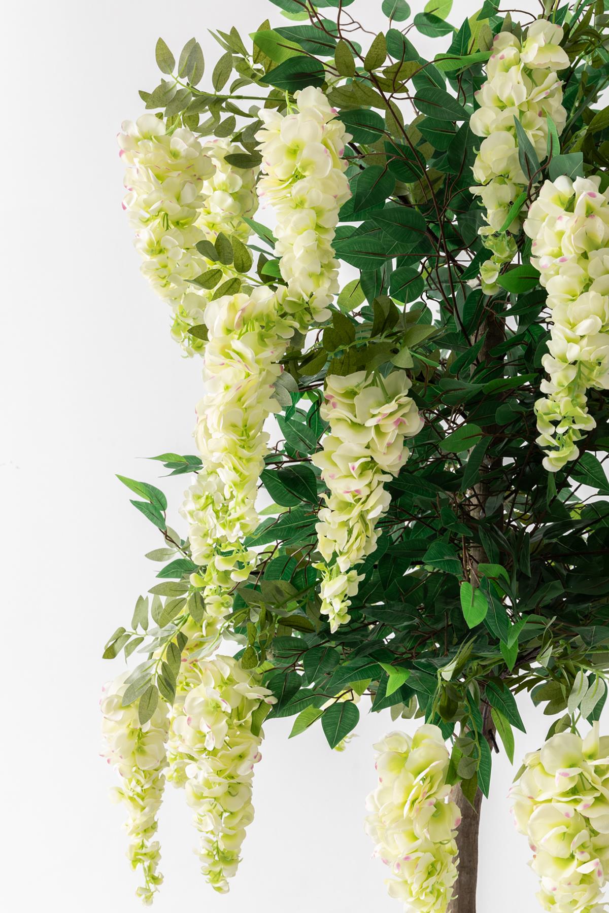 Yapay Sümbül Ağacı 180 Cm Krem