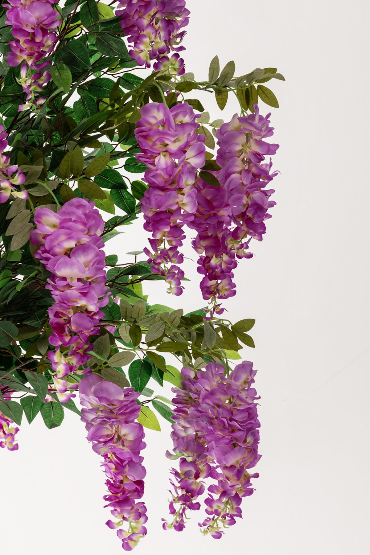 Yapay Sümbül Ağacı 180 Cm Lila