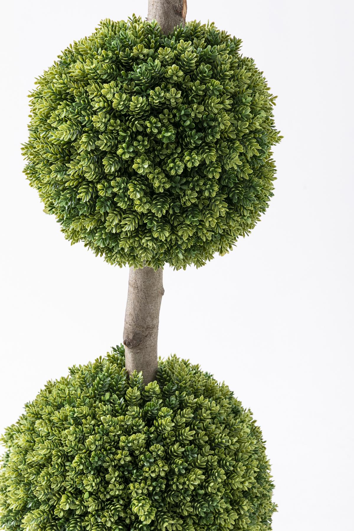 Yapay Top Çamdalı Ağacı 3'lü 170 Cm(Uv)