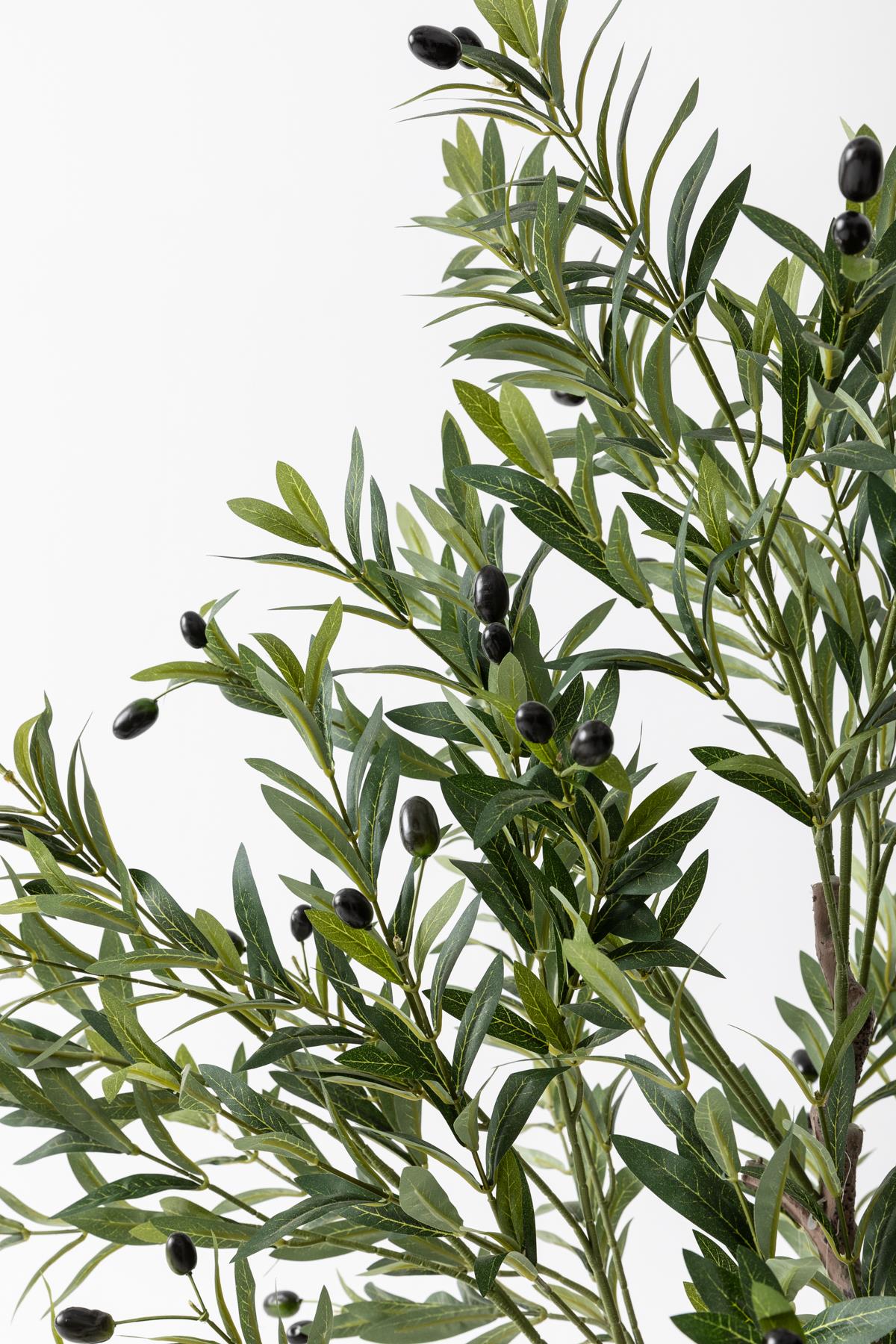 Yapay Zeytin Ağacı 175 cm Tek Gövdeli Doğal Gerçek Görünümlü Yapay Ağaç