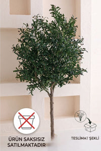 Yapay Büyük Zeytin Ağacı 200 cm 45 Dal Saksısız