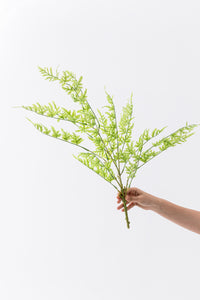 Islak Dokulu Yapay Yeşillik 75 Cm 16 Dal
