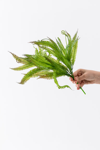 Yapay Yeşillik 40 Cm 7 Dal Çiçekli
