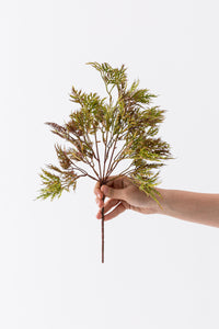 Yapay Çamdalı Kahverengi 45 cm 7 Dal