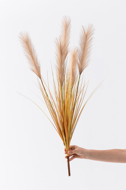 Yapay Pampas Saz Demeti 100 Cm 5 Dal