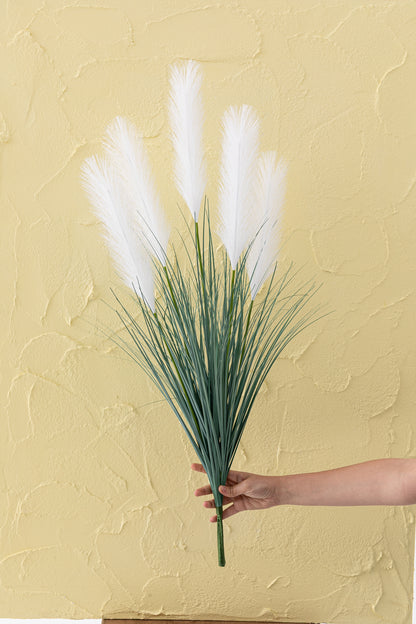 Yapay Pampas Saz Demeti 100 Cm 5 Dal