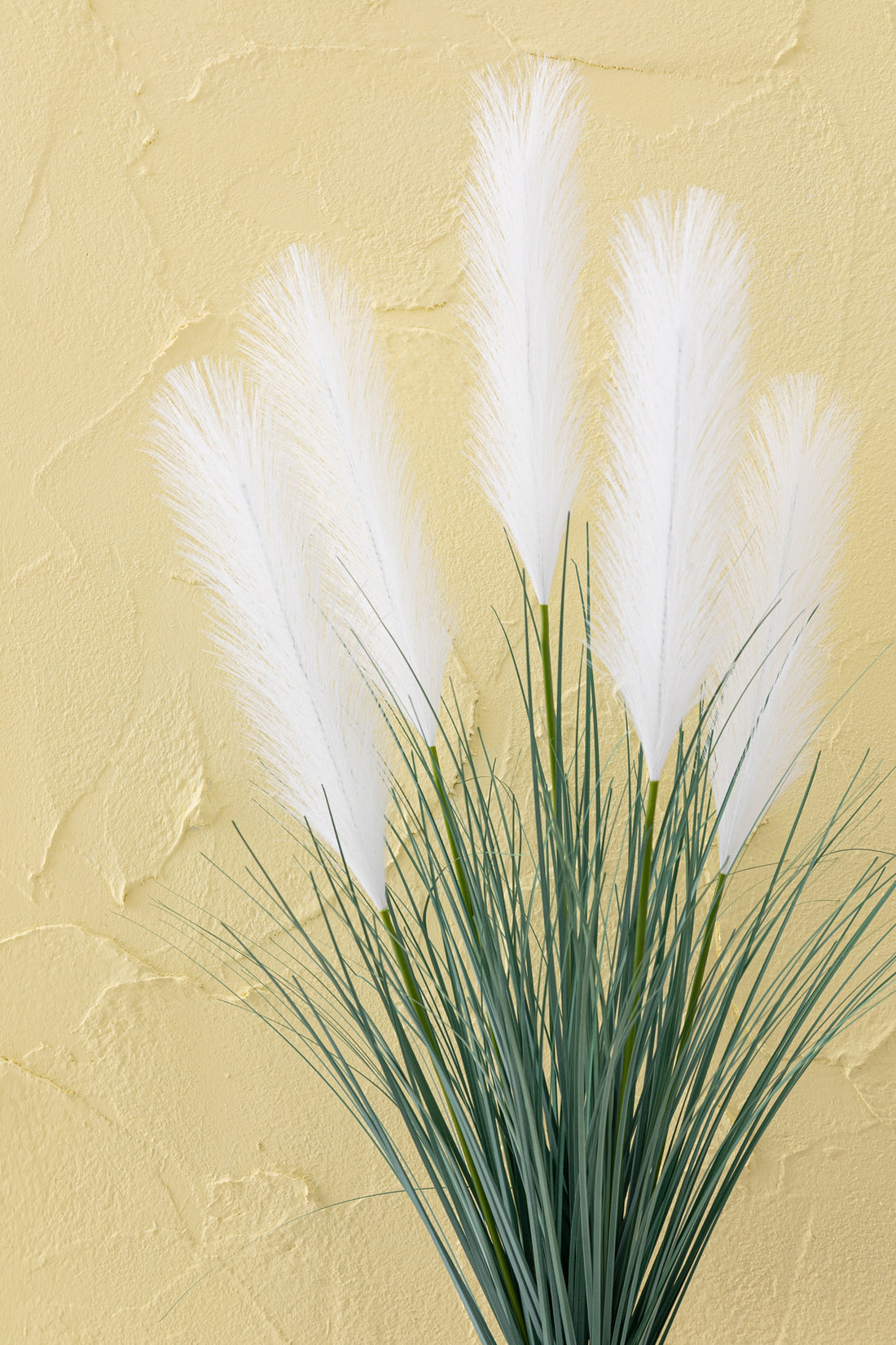 Yapay Pampas Saz Demeti 100 Cm 5 Dal beyaz 