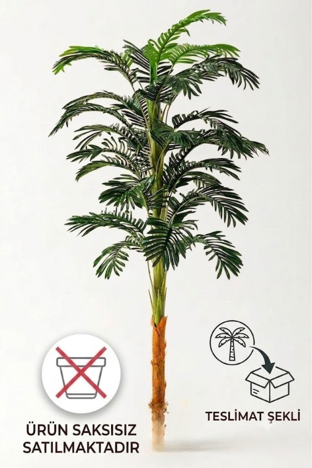Yapay Areka Ağacı 150 cm Saksısız