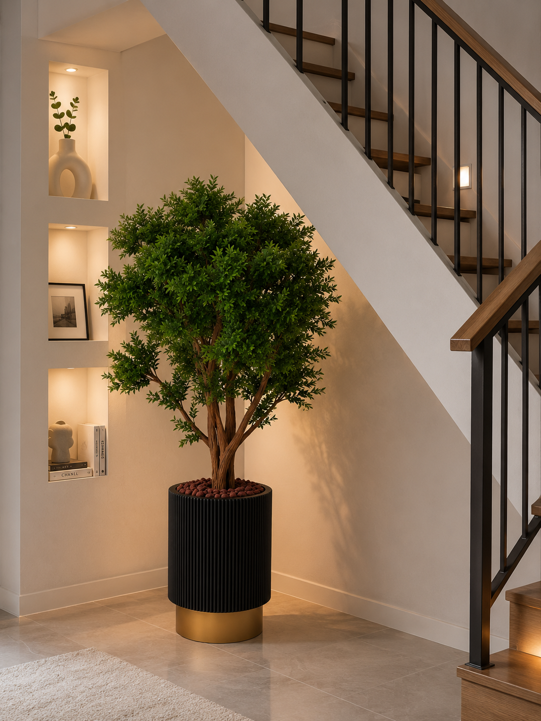 Yapay Lüx Asya Defnesi Ağacı 220 Cm (Uv) Korumalı