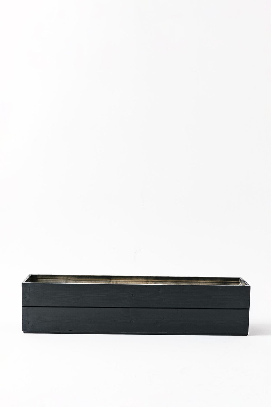 Ahşap Seperatör Saksı Antrasit 100 Cm