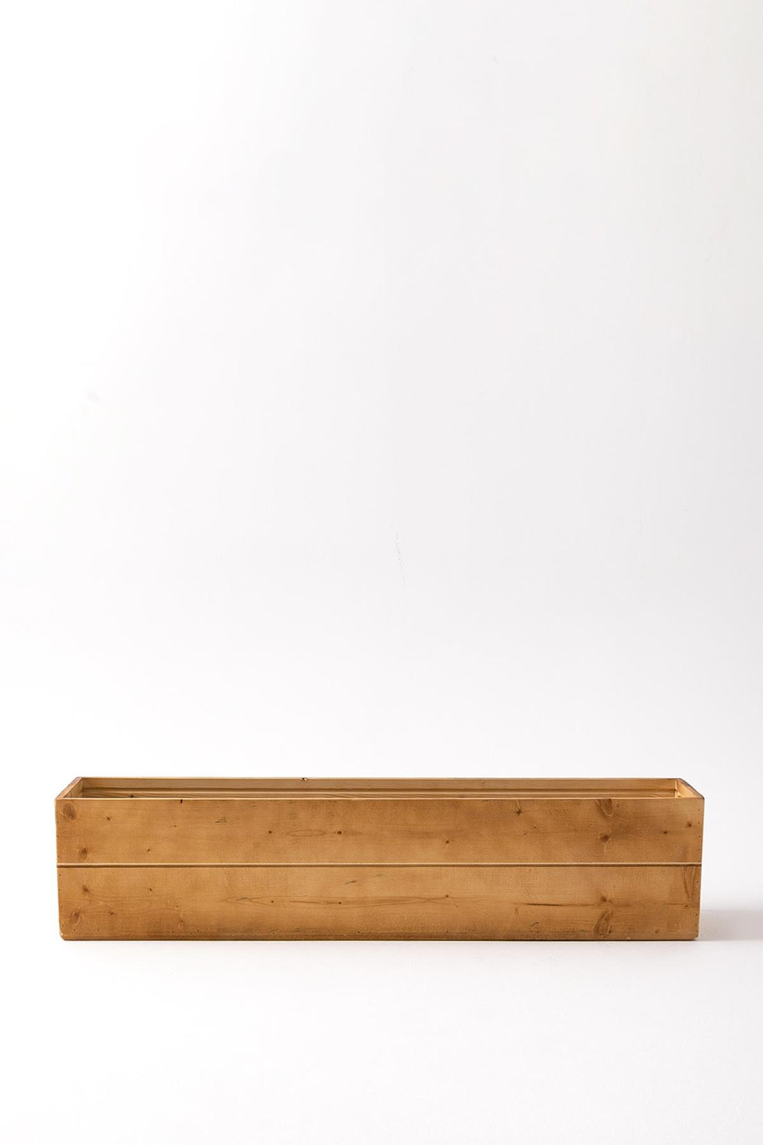 Ahşap Seperatör Saksı Kahverengi 100 Cm