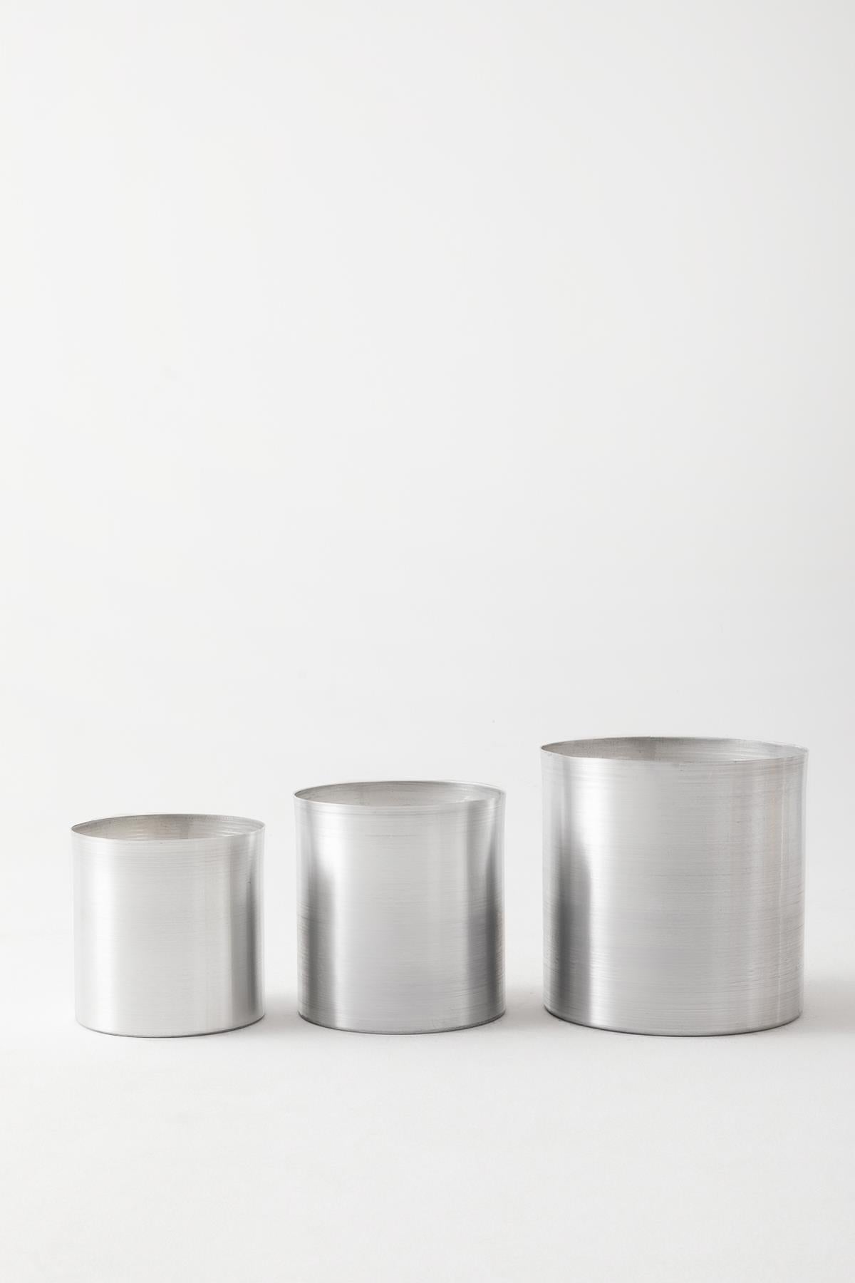 Metal Saksı 3lü Set