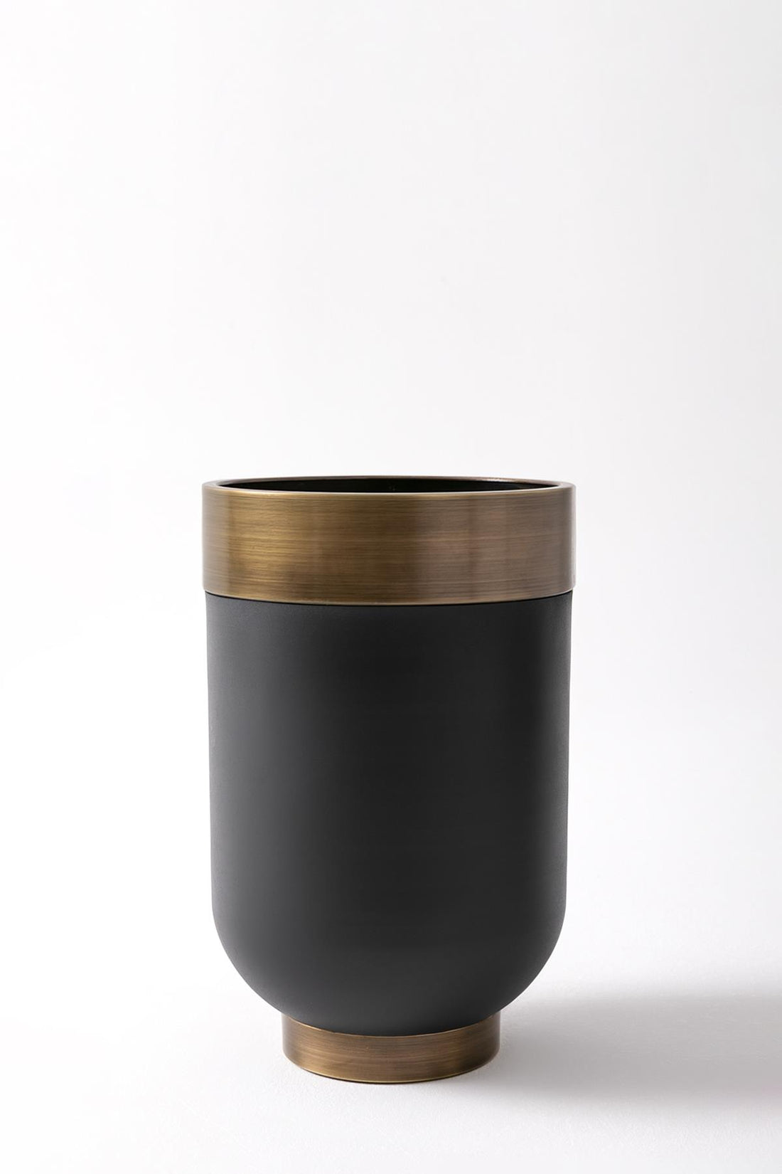 Metal Saksı Lüks Darbuka 40*50 Siyah Eskitme