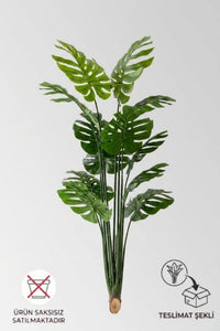 Yapay Deve Tabanı(Monstera) Ağacı 180 cm Saksısız