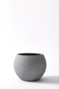 Plastik Küre Saksı 38*29 Gri