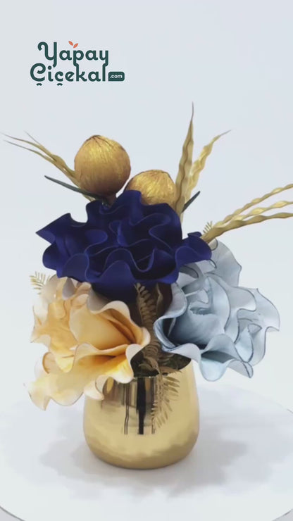 Yapay Çiçek Cezve Aranjman 605