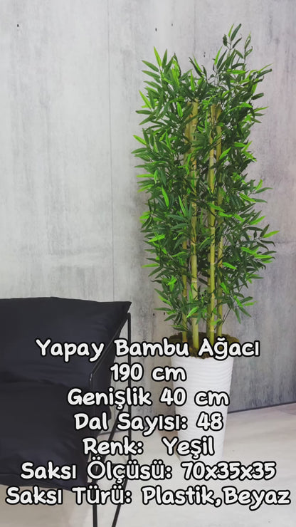 Yapay Bambu Ağacı 190 cm