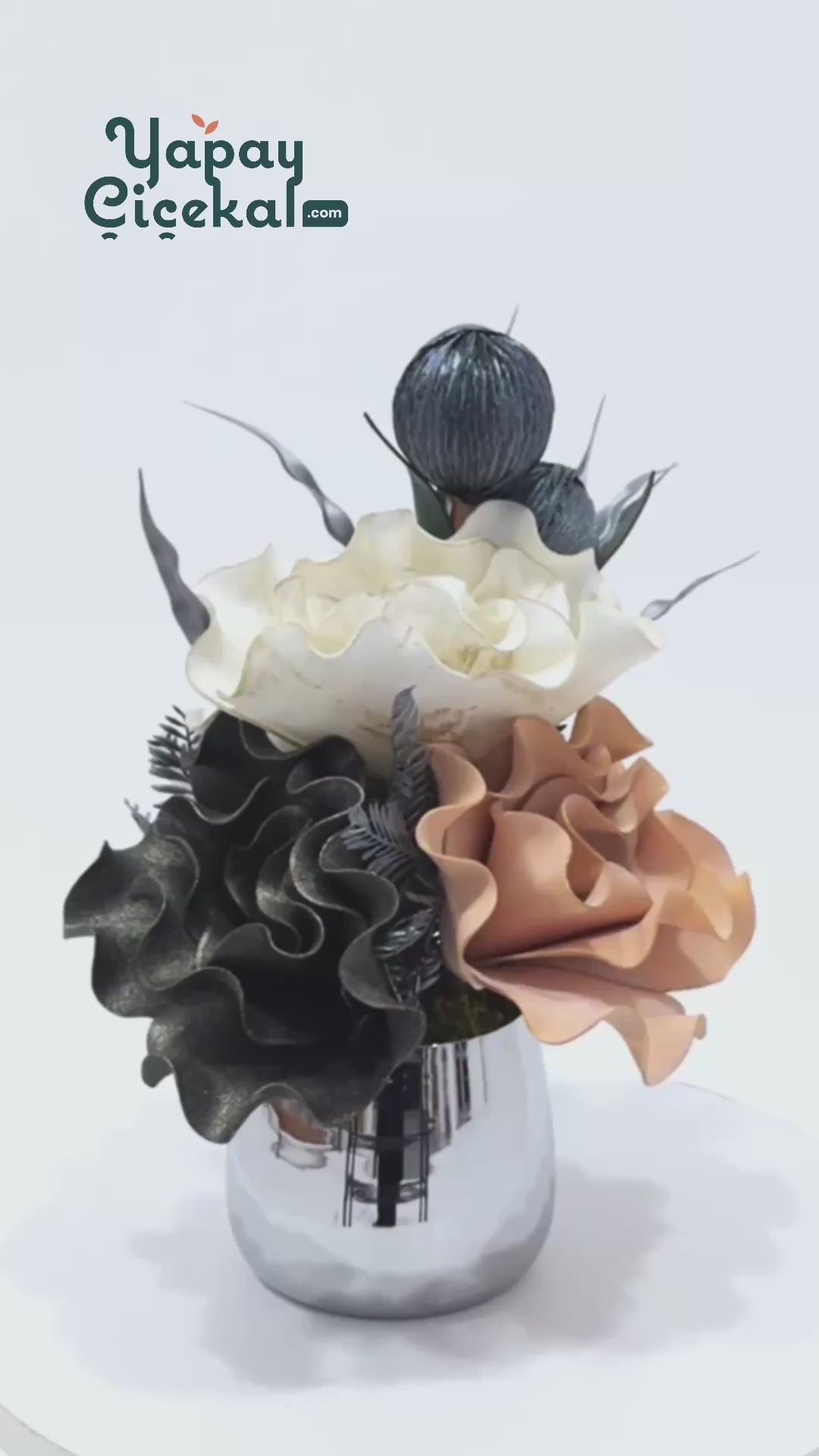 Yapay Çiçek Cezve Aranjman 803