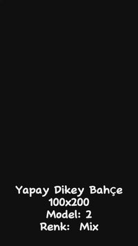 Yapay Dikey Bahçe 200x100 Model 2 Favorilere Ekle