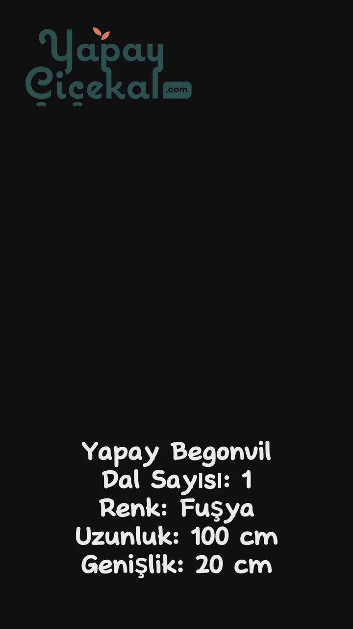 Yapay Begonvil 90 cm Fuşya