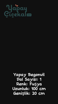 Yapay Begonvil 90 cm Fuşya