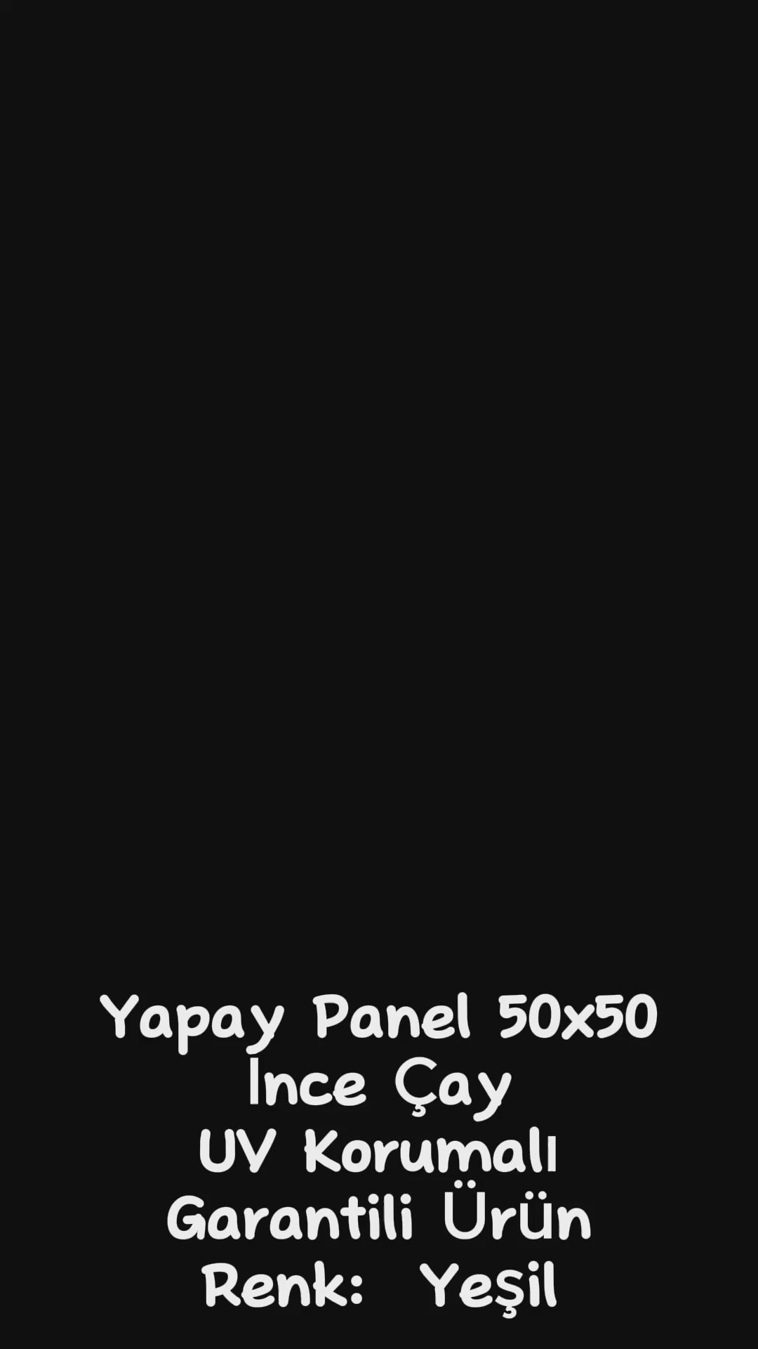 Yapay Duvar Paneli Uv Korumalı Zeytin Yaprağı 50*50