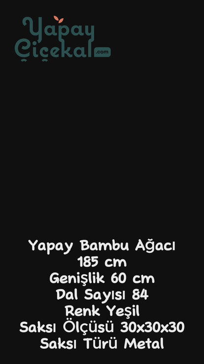 Yapay Bambu Ağacı 185 Cm