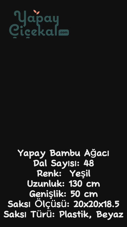 Yapay Bambu Ağacı 130 Cm