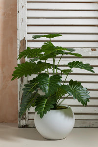 Salon Köşe Yapay Çiçeği 70 Cm Küre Saksı