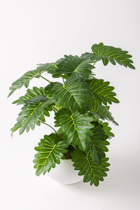 Salon Köşe Yapay Çiçeği 70 Cm Küre Saksı