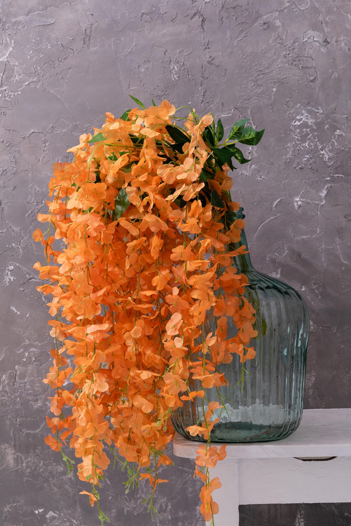 Sarkan Yapay Çiçek Akasya 12'li Turuncu