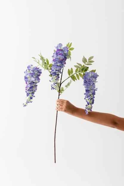 Sarkan Yapay Çiçek Sümbül Mor 3 Dal