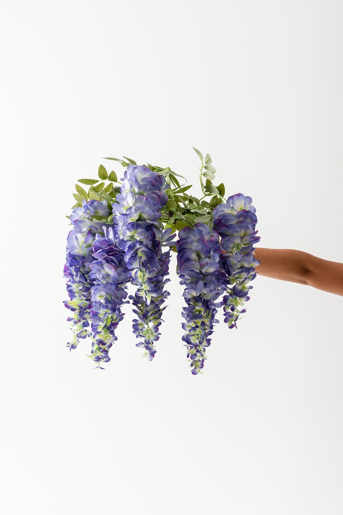 Sarkan Yapay Çiçek Sümbül Mor 3 Dal