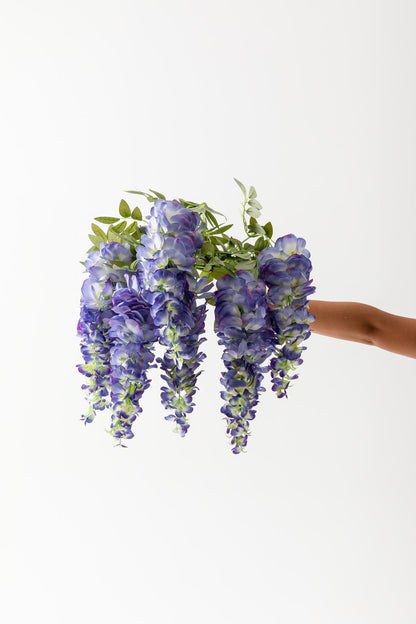 Sarkan Yapay Çiçek Sümbül Mor 3 Dal