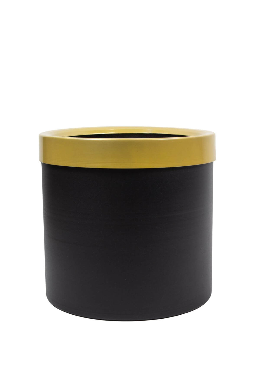 Siyah Gold Bilezikli Saksı 25*25*25