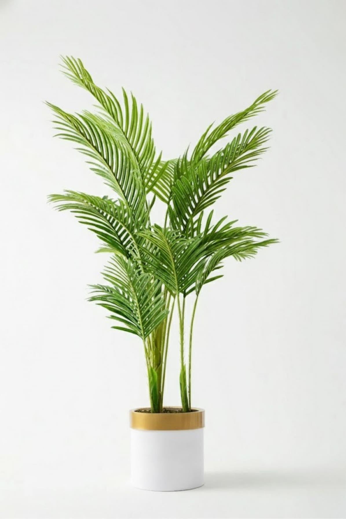 Yapay 3 Gövdeli Areka Palmiyesi