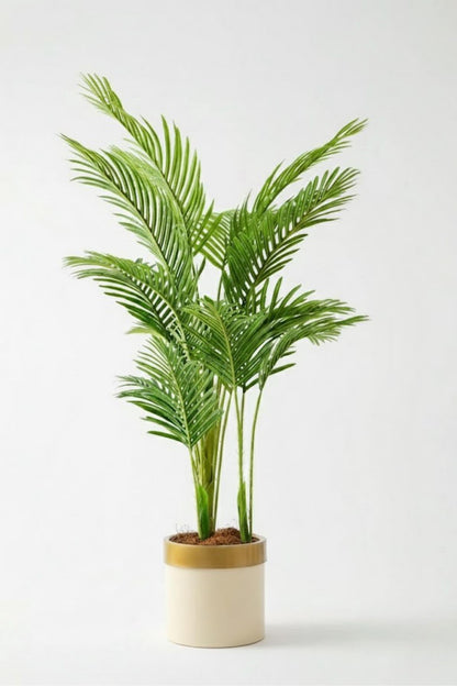 Yapay 3 Gövdeli Areka Palmiyesi