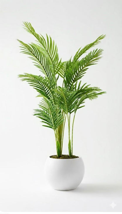 Yapay 3 Gövdeli Areka Palmiyesi