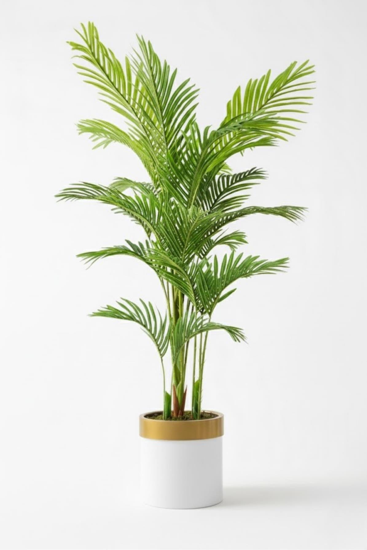 Yapay 3 Gövdeli Areka Palmiyesi