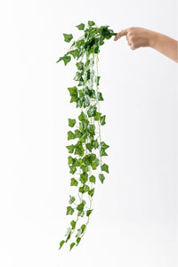 Yapay 9 Dallı Sarmaşık Üçgen Yaprak