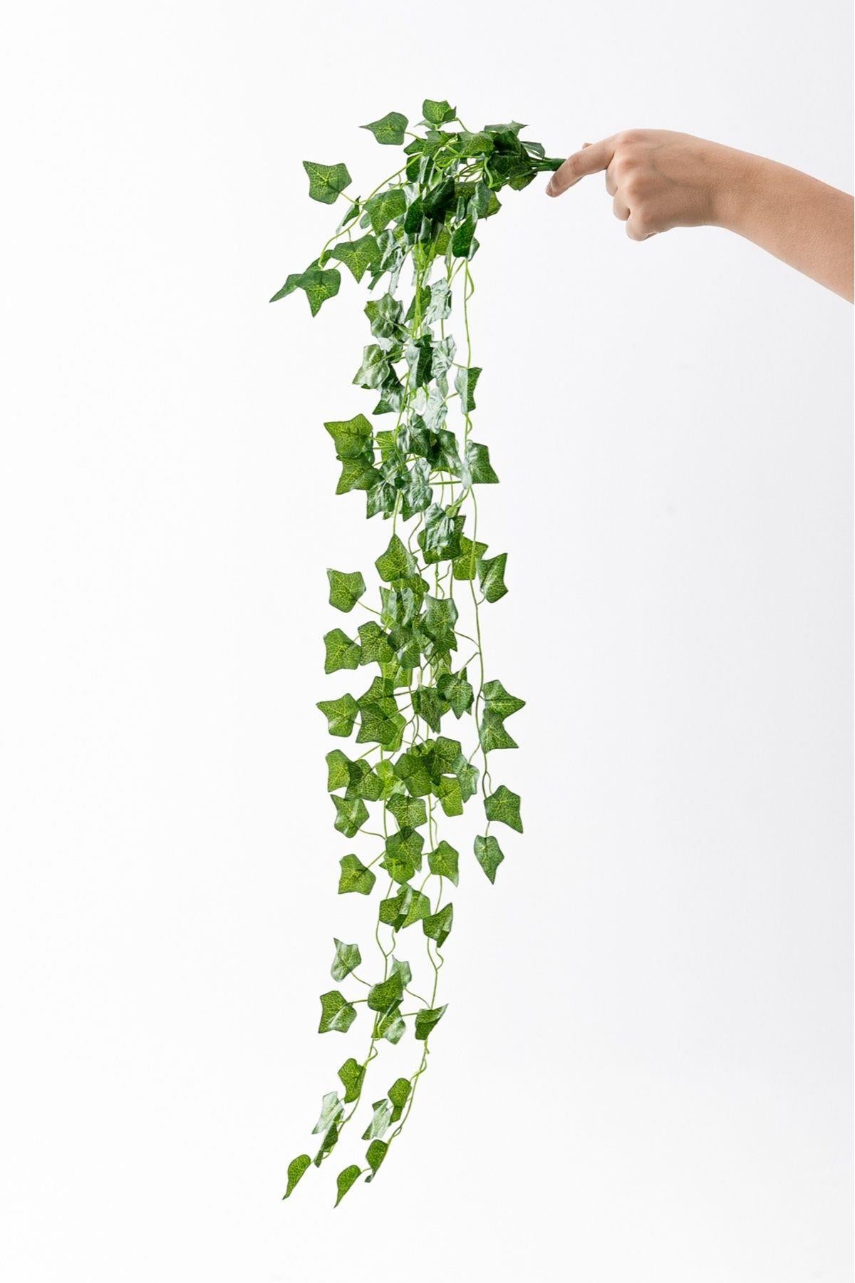 Yapay 9 Dallı Sarmaşık Üçgen Yaprak