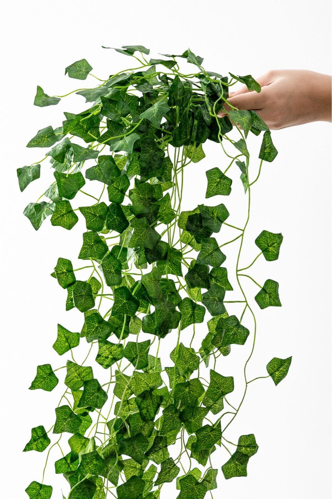 Yapay 9 Dallı Sarmaşık Üçgen Yaprak