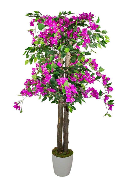 Yapay Ağaç Begonvil Mor 160 Cm 56 Dal