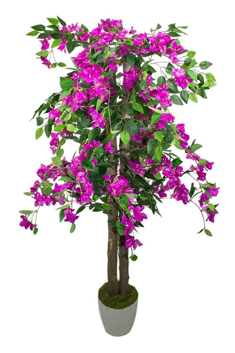 Yapay Ağaç Begonvil Mor 160 Cm 56 Dal
