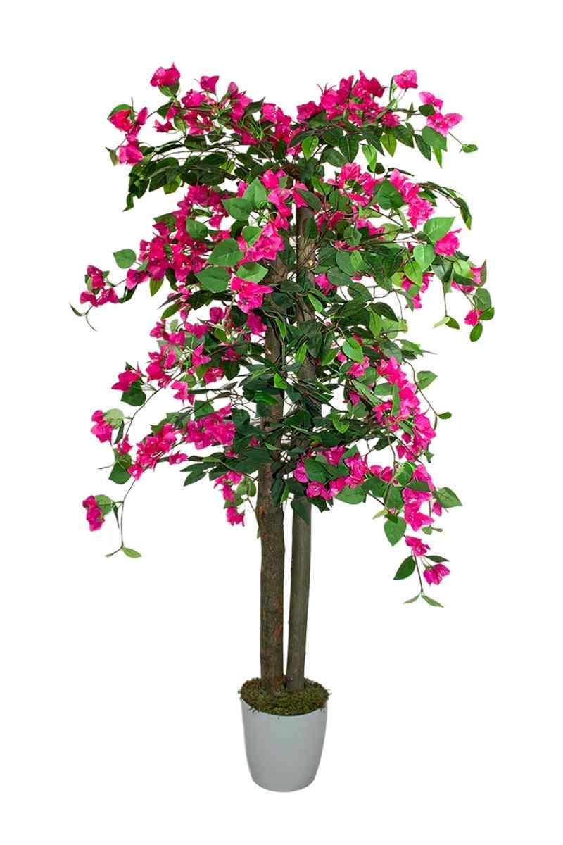 Yapay Ağaç Begonvil Fuşya 160 Cm 56 Dal